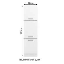 Despensero Alacena Multiuso Organizador Madesa 3 Puertas Color Blanco - Blanco - Ver 2