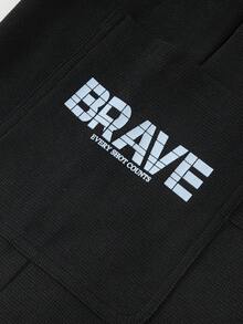 Balabala Children's Shorts Boys' 2025 Summer Stylish Mid-Length Pants - Black - View 6