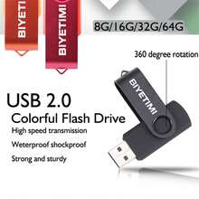 Ultra Large Capacity High Speed USB 2.0 Flash Drive-, 64GB, 32GB, And 8gb Storage Options!