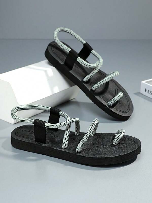 Men's New Summer Breathable Flip Flops, Indoor/Outdoor Wear, Beach Sandals, Durable