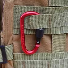 2025 重型 8 号可锁挂钩；D 型登山扣；快速释放螺母扣；扣夹；铝合金背包扣