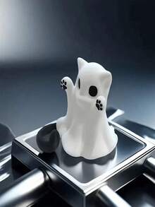 1 件可爱猫咪幽灵创意公仔玩偶，装饰，送给女朋友的礼物，可爱的猫咪汽车装饰，全新设计