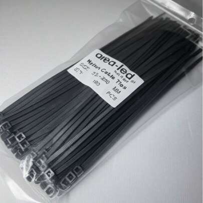 Trytytki 2,5 mm – Małe opaski kablowe (100 szt)