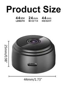 Cámara Mini A9 WiFi 2025 Grabadora de video inalámbrica Grabadora de voz Cámara de seguridad Cámara de vigilancia doméstica y de mascotas inteligente Nueva cámara de vigilancia inalámbrica para mascotas Visión nocturna Cámara inalámbrica 1080P Alta definición Ángulo amplio Doble banda WiFi Seguimiento humanoide de 360°