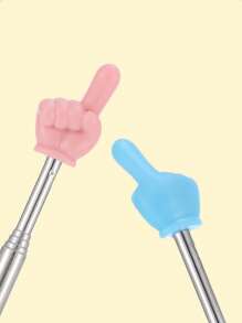1 pieza Bastón retráctil de acero inoxidable de color aleatorio, vara de lectura, puntero telescópico para maestros, puntero manual extensible, herramienta de enseñanza para volver a la escuela