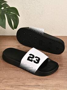 Zapatillas de interior para hombre, zapatillas de baño, sandalias de playa, chanclas de piscina, zapatos para días lluviosos, suela antideslizante, cómodas y gruesas, deslizables, zapatos sin cordones