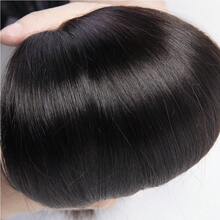 15A Human Hair Bundles Straight Hair Bundles Brazilian Straight Human Hair Bundles Unprocessed Virgin Weave Bundles Human Hair Raw Remy Hair Bundles Natural Black - Natural Black - View 5