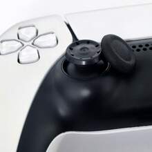 Replacement Thumb Stick Caps Compatible With PS4/ Controller, Easy To Install Without Disassembly - Black - View 2