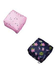 3Pcs/2Pcs/1Pc,Portable Sanitary Napkin Storage Bag,Imple Sanitary Towel Storage Bag, Sanitary Pad Storage Bag,Zipper Oxford Cloth Menstrual Pad Bag, Stylish And Practical Multi-Function Travel Storage Bag - Perfect For Toiletries, Sanitary Napkins, Lipstick Bag, Coin Purse, Portable Storage Bag,Travel Wash Bag For Girls Women Ladies,And Makeup For Teen Girls Women Ladies,Back To School,Office & School Supplies Christmas For Holiday Gift Giving - Multicolor - View 23