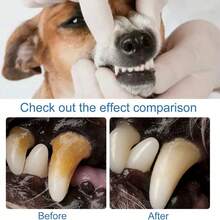 2 Bottles Pet Tartar Remover, Freshens Breath Instantly, Dog Dental Spray, Pet Fresh Breath Dental Spray, Dog Mouthwash, Bad Breath Cleaner, Mouth Foam Cleaner, Dog Breath Freshener, Dog Teeth Cleaning Spray,Calculus Remover, Yellow Tooth - Blue - View 5