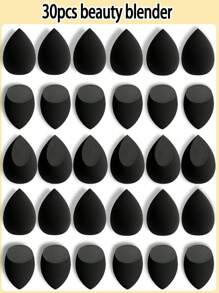 50 piezas Juego de esponjas de maquillaje, esponjas de maquillaje multicolor, esponja mezcladora de maquillaje, esponja de belleza para mezclar base, esponja de maquillaje húmeda y seca, crema y polvo para un acabado perfecto, sin látex para base húmeda y seca, base para un acabado perfecto, para base líquida, en crema y en polvo, borla de maquillaje de doble uso sin látex para todo tipo de piel, maquillaje, barato, decoración de habitación, tocador, viaje, dormitorio, accesorios de maquillaje, borla, mezclador de maquillaje, borla de polvo, esponja de maquillaje