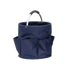 Multi-Taschen Wasserdichter Garten- und Reinigungsprodukt Aufbewahrungsbeutel mit Griff und 6 Fächern, faltbar, für Garten, Badezimmer, Innenbereich (Blau)