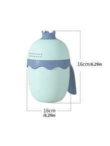 1 pieza Taza de champú con diseño de oso de dibujos animados, taza para rociar agua para el baño, taza de champú para bebé, taza para enjuagar la ducha, taza para enjuagarse - Multicolor - Ver 5