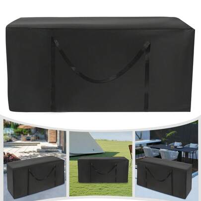 SanBouSi 2PCS Outdoor Cushion Storage Bags 122*39*55 Cm Furniture Storage Bag With Handles Cushion Storage Bag