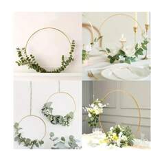 1/5/10PCS Metal Garlands, DIY Wreaths, Dreamcatchers, Table Centerpieces, Wedding Party Decorations