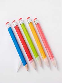 1 pezzo Matita gigante da 35 cm, per pittori, artisti e studenti, grande matita in legno con gomma, forniture scolastiche e da ufficio originali come regalo