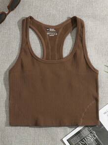 4pcsWomen's Multi-Color Halter Tops, Beautiful Back And Waist-Cinching Base Vests, Threaded Underwear, Sports And Fitness Vests