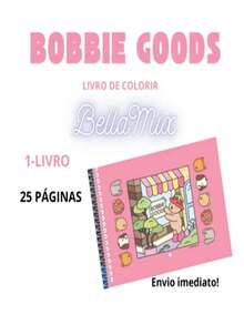 Coloring Book Drawing With 50 100 Or 170 Sheets - bobbie good rosa 40 páginas - Ver 9