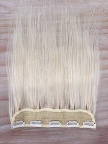 Clip In Hair Extensions Real Human Hair 45-60grams 1Pc Portable-Type Human Hair Clip In Extensions Straight Remy Human Hair Extensions - S60 - View 4