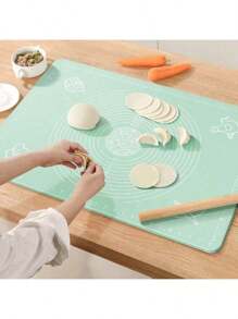 Large 70/65/50cm Silicone Baking Mat, Non-Stick For Dough Rolling, Kneading, Baking, Pizza, Pastry