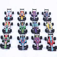 1/3/5pcs F1 Formula Racing Series Alloy Diecast Toy Car, Random Color And Pattern,Back To School