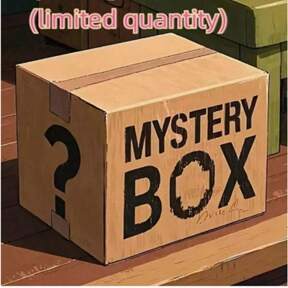 1-3 Random Items Mystery Box - Opening The Mystery Box Is Like Opening A Life Blind Box, You Never Know What The Next One Will Be, But Each Time You Open It, It Is Full Of Expectation And Surprise!