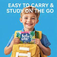 ODAPTO 蒙特梭利学前忙碌书，适合3-5岁幼儿，公路旅行必备品，恐龙主题，钩环可重复使用贴纸，特殊教育学前学习活动，儿童旅行必备品 - 彩色 - 查看 8