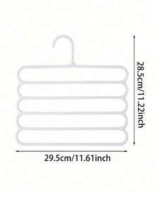 2pcs/Set Hair Clip & Headband Storage Rack, Wall Mounted High Capacity Multi-Layer Dorm Hair Accessory Organizer - White - View 4