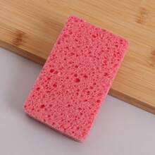 [3/12pcs Absorbent Dishwashing Sponge] 3/12pcs, Dishwashing Sponge, Natural Wood Pulp Cleaning Sponge, Dish Sponge, Oil-Free, Wood Pulp Sponge Block, Absorbent Magic Wipe, Cleaning Supplies, Cleaning Tool, Kitchen Utensils, Apartment Essentials, College Dorm Essentials