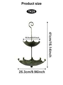 1pc Metal Bird Bath Rack And Feeder With Stakes, Used For Outdoor Garden, Yard, And Lawn Decoration, With Five Sturdy Grip Diameters Inserted Into The Ground - Outdoor Garden Water Features Outdoor Decor Garden Decor Home Decor