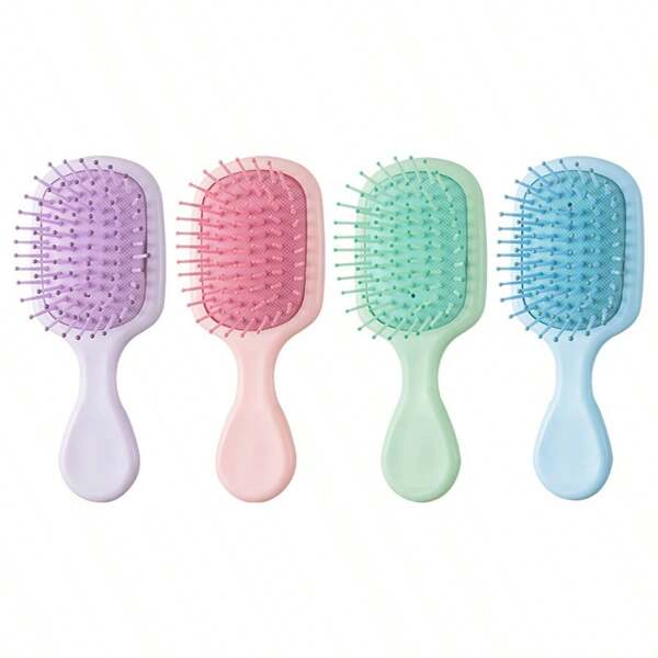1pc Comb, Mini Comb, Wet Dry Ventilated Comb, Combing Curls And Removing Entanglement, A Light Hair Accessories For All Hairstyles, New Year Gift