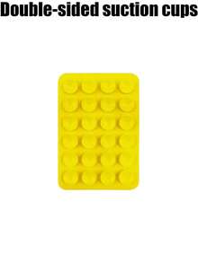 4/3 Pcs Silicone Phone Sticky Grip,Phone Suction Grip,Sticky Phone Grip, New Silicone Suction Cup Holder, Upgrade Suction Cup Card Package, Fashionable Items