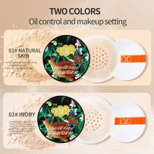 Oil Control Fixative Loose Powder, Translucent Matte Finish Powder For Setting Makeup, Waterproof And Long-Lasting - Multicolor - View 4