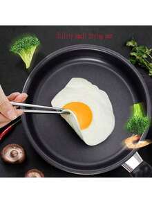 1pc Mini Non-Stick Electric Frying Pan, Cooking Omelette, Steak, Breakfast Pan For Home Use - Multicolor - View 12
