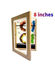 1pc Magnetic Art Frame - Easy-Open For Quick Display Changes - Versatile Wall Decor For Home & Office - Ideal For Holidays & Gift Giving