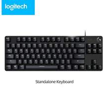 Logitech 1pc G412 TKL SE Mechanical Keyboard, Aluminum Alloy Frame, White Backlight, High-Responsive Mechanical Feel, Precise Tracking Sensor, Black - Black Single G412 TKL SE Keyboard - View 7
