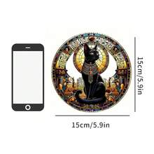 1pc Mèo Buster Ai Cập 2D Acrylic phẳng Suncatcher, Chủ đề động vật Trang trí treo tường trong nhà phòng khách, Tuyệt vời cho nhà, vườn, trang trí tiệc ngày lễ, Quà tặng hoàn hảo cho bạn bè và sinh nhật., Trang trí nhà cửa, Trang trí phòng, Trang trí tường - Nhiều màu - Xem 7