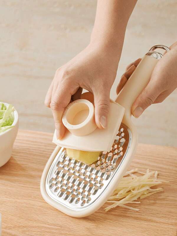 1 Piece Of Slicer, Potato Shred Eraser, Household Slicer, Hand Friendly Cucumber/Radish Slicer, Kitchen Utensil Vegetable Cutting Tool