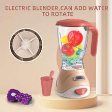 Blender, koffiezetapparaat, mixer en broodrooster, speelkeukenset, speelgoedkeukenset voor kinderen, speelkeukenaccessoiresset
