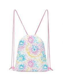 3D Unicorn Print Drawstring Sports Backpack, Durable Cartoon Pattern Drawstring Knapsack For Hiking, Fitness, Travel - Drawstring Bag - View 13