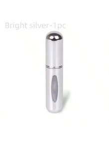 1pc Mini Refillable Travel Perfume Atomizer Bottle, Made Of Durable Aluminum Alloy, Compact & Portable, Suitable For Travel & Outdoor Use, Can Be Filled With Customized Perfume, Enhances Personal Charm, Adds Ritual To Life, Boosts Confidence & Mood. Ideal Gift For Girls, Women, Moms, Boyfriends, Home & Bathroom Decor, Great For Valentine's Day, Mother's Day (Random Color & Style)