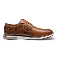 Men's Plain Toe Oxford Shoes Business Formal Derby Dress Sneakers Crossflex GentEdge - màu nâu - Xem 9