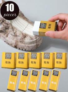 10 Pieces/2 Pieces, Multiple Sizes And Quantities, Imitation Suede Shoe Upper Cleaner, Stain Remover, Eraser Cleaning Tool, Suitable For Wiping Dirt, Artificial Suede Shoe Upper, Countertop Fabric, No Need For Washing, Instant Stain Remover, Portable Cleaning Tool, Kitchen Furniture Cleaning Brush