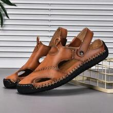 Herren Sommer 2-in-1 Zehentrenner, Lässig, rutschfest, weiche Sohle Strandschuhe