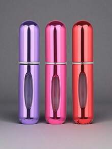 5 件/4 件/3 件/2 件/1 件 5ml 可再填充香水瓶、便携式可再填充香水雾化器瓶、可再填充香水旅行喷雾瓶、迷你便携式空液体容器、旅行必需品、海滩旅行收纳袋、适用于香水、女士香水，适合度假、露营、度假、返校