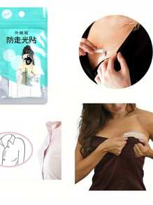 72 pezzi di nastro fashion invisibile, adesivi trasparenti biadesivi e impermeabili, accessori per biancheria intima da donna e lingerie, nastro delicato per il corpo, biancheria intima alla moda, pratico, adesivi per indumenti, nastro per scollo delle camicie, copertura reggiseno, corpo e vestiti, per migliorare il design di moda