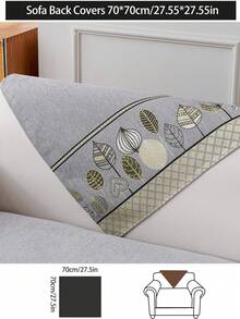 1pc Versatile Sofa Seat Cover, Modern Simple Non-Slip Sofa Cushion Cover, Dust-Proof And Washable, Light Grey Fresh And Fashionable, Soft And Fade-Resistant, Pet Friendly Protective Slipcover, Suitable For Bedroom, Office, Living Room, L-Shaped Sofa, And 1/2/3/4-Seat Sofa - Light Grey - View 16