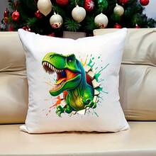1 件/2 件/3 件活力霸王龙热转印贴纸 - DIY 熨烫、可水洗贴花，适用于 T 恤、连帽衫、枕头、牛仔裤和手提包，彩色墙面装饰设计 - 彩色 - 查看 7