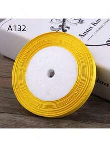 25 Yards 1cm Wide Silk Ribbon Braided Fine Tape For Gift Wrapping, Crafts, Cake Decoration - Multicolor - View 17