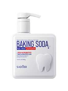1 瓶 300 克小苏打益生菌牙膏，深层清洁牙齿，美白亮泽